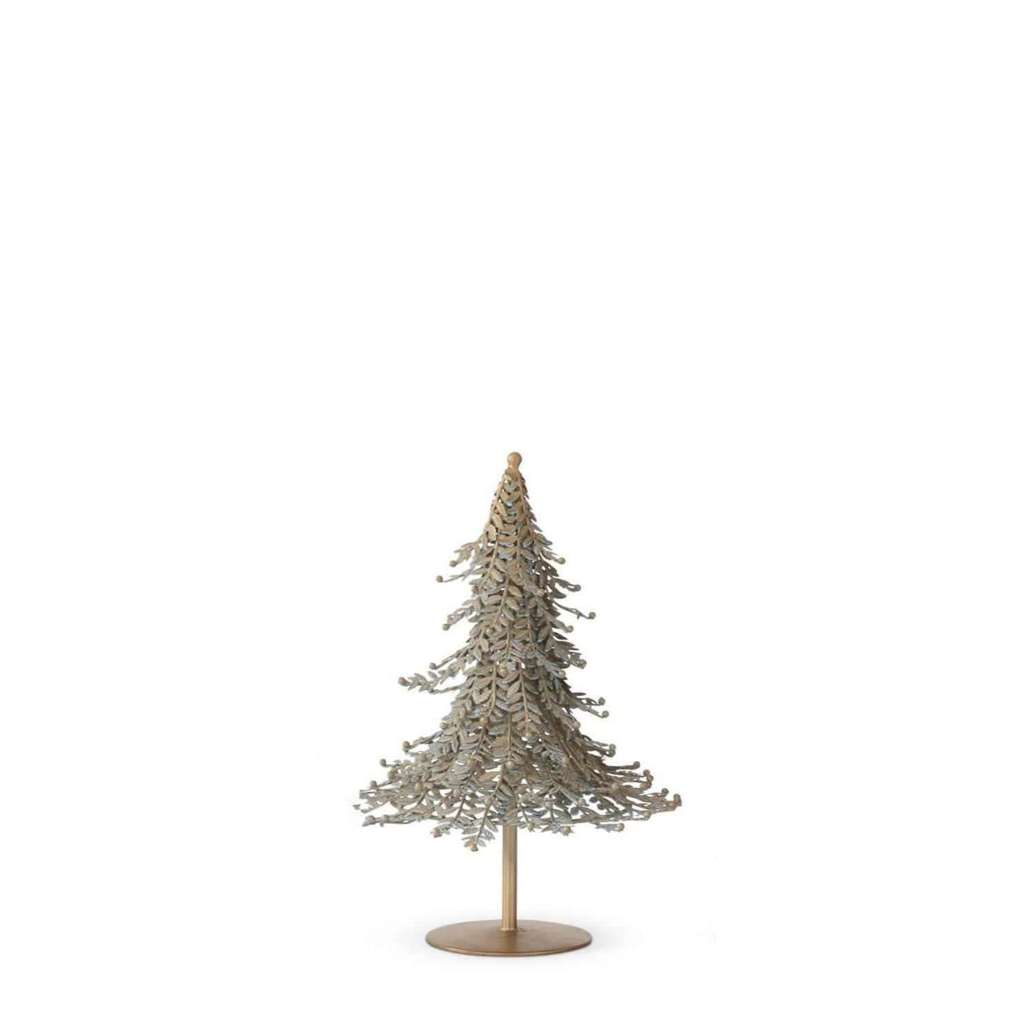 Green Patina & Gold Tree